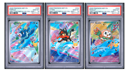 2026 POKEMON FIRST PARTNER ILLUSTRATION COLLECTION ALOLA PSA 10 SEQUENTIAL SET - Image 1