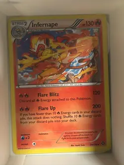 Infernape 20/114 Holo Rare Steam Siege Pokemon Near Mint - Image 1