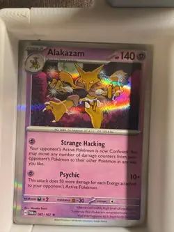 Alakazam 082/167 Rare Twilight Masquerade Pokemon Holo Near Mint - Image 1
