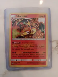 charizard Soon And Moon Team Up Pokemon Card - Image 1