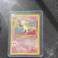 Pokemon TCG Mew Promo Holo #8 & Mew V 113/264 Fusion Strike 2-Card Lot - Image 1