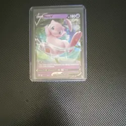 Pokemon TCG Mew Promo Holo #8 & Mew V 113/264 Fusion Strike 2-Card Lot - Image 5