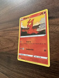 Slugma Reverse Holo - 021/196 - Lost Origin Pokemon 2022 NM - Image 4