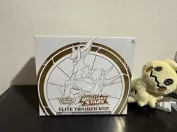 READ DESCRIPTION Pokemon TCG Brilliant stars Elite Trainer Box ETB *TEAR* - Image 1