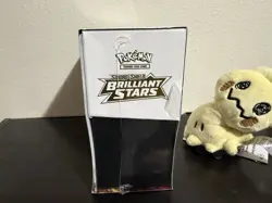 READ DESCRIPTION Pokemon TCG Brilliant stars Elite Trainer Box ETB *TEAR* - Image 2