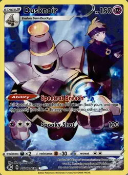 Dusknoir TG06/TG30 Holo Brilliant Stars Trainer Gallery Pokemon NM - Image 1