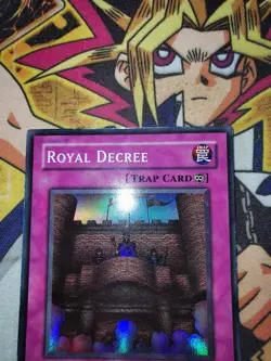 Royal Decree db2-en106 (LP) Super Rare Yu-Gi-Oh! - Image 2
