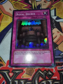 Royal Decree db2-en106 (LP) Super Rare Yu-Gi-Oh! - Image 3