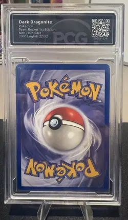 PCG 9 Dark Dragonite 22/82 Team Rocket Non Holo 1st Edition Pokemon TCG - Image 2