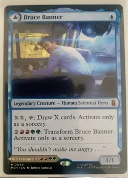 MTG Marvel Super Heroes - Bruce Banner 049 Mythic Regular - Image 1