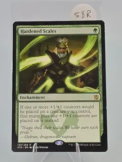 Hardened Scales Khans of Tarkir #133 LP Regular Mtg Magic The Gathering - Image 1