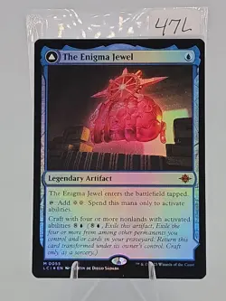 The Enigma Jewel LCI #55 Foil Extended Art LP Mythic Mtg English Artifact - Image 2