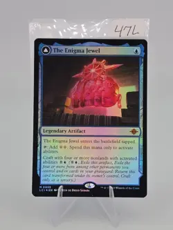 The Enigma Jewel LCI #55 Foil Extended Art LP Mythic Mtg English Artifact - Image 3