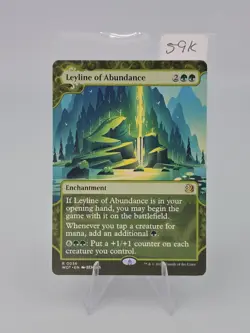 Leyline of Abundance Wilds of Eldraine: Enchanting Tales #56 Rare Mtg - Image 2