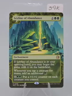 Leyline of Abundance Wilds of Eldraine: Enchanting Tales #56 Rare Mtg - Image 4