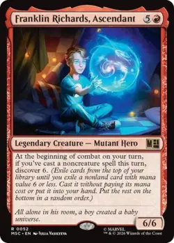 ~ Franklin Richards, Ascendant ~ NM ~ Commander: Marvel Super Heroes ~ MTG ~ - Image 1