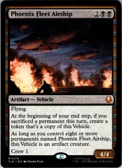 Phoenix Fleet Airship 114 Avatar: The Last Airbender Magic: The Gathering NM - Image 1