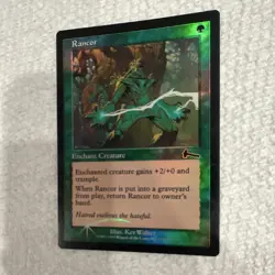 Wizards of the Coast Magic: The Gathering Rancor Foil English Green #110/143 - Image 2