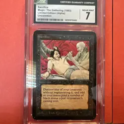Alpha Sacrifice CGC 7 Graded Near Mint! - Image 1