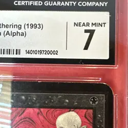 Alpha Sacrifice CGC 7 Graded Near Mint! - Image 3