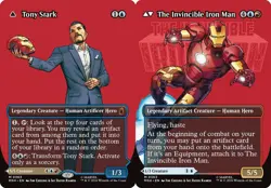 Tony Stark // The Invincible Iron Man (0363) - Foil - Borderless Light Play, Eng - Image 1