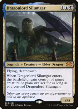 Magic Dragonlord Silumgar [2X2 - 203] Mythic Near Mint - Image 1
