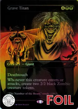 Grave Titan (2188) (Rainbow Foil) - Secret Lair Drop Series (2188) - NM Foil - Image 1