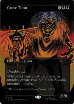 Grave Titan (2188) (Rainbow Foil) - Secret Lair Drop Series (2188) - NM Foil - Image 2
