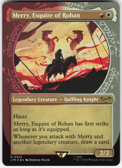 Merry, Esquire of Rohan (Showcase) Foil R The Lord of the Rings: 325 LP - Image 1