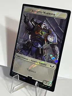 Astartes Warrior \ Cherubael Token * SURGE FOIL * #01/13 - Warhammer 40K LP MTG - Image 4