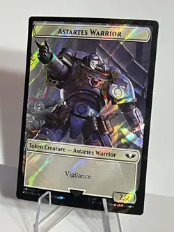 Astartes Warrior \ Cherubael Token * SURGE FOIL * #01/13 - Warhammer 40K LP MTG - Image 5