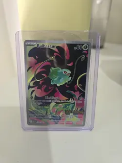 Pokemon Tcg Bulbasaur Illustration Rare Mega Evolutions Stamped Promo 133/132 - Image 1