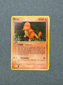 Pokemon Ditto Charmander 61/113 EX Delta Species 2005 NM/LP - Image 1