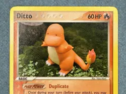 Pokemon Ditto Charmander 61/113 EX Delta Species 2005 NM/LP - Image 3