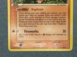 Pokemon Ditto Charmander 61/113 EX Delta Species 2005 NM/LP - Image 4