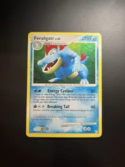 Feraligatr 8/123 Mysterious Treasures Holo Rare Pokemon TCG - Image 1