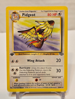 Pidgeot 24/64 Rare 1st Edition Jungle Pokemon 1764 - Image 1