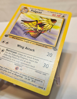 Pidgeot 24/64 Rare 1st Edition Jungle Pokemon 1764 - Image 2