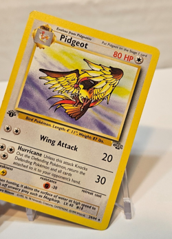 Pidgeot 24/64 Rare 1st Edition Jungle Pokemon 1764 - Image 3