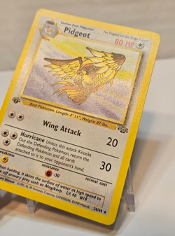 Pidgeot 24/64 Rare 1st Edition Jungle Pokemon 1764 - Image 4