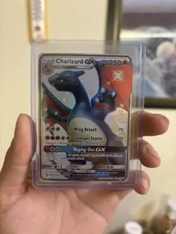 Charizard GX Hidden Fates Shiny Vault Holo Card SV49/SV94 MP - Image 1
