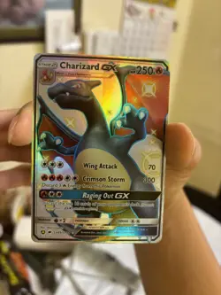Charizard GX Hidden Fates Shiny Vault Holo Card SV49/SV94 MP - Image 3