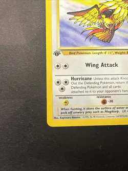Pidgeot 24/64 1st Edition Jungle Set Pokemon Card WOTC Vintage Non Holo Rare - Image 2