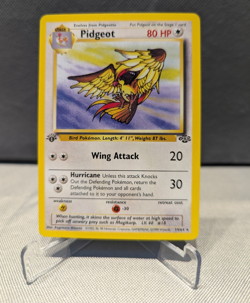 Pokemon TCG Pidgeot 24/64 Jungle 1st Edition Regular Rare 80HP Eng 1999 - Image 1
