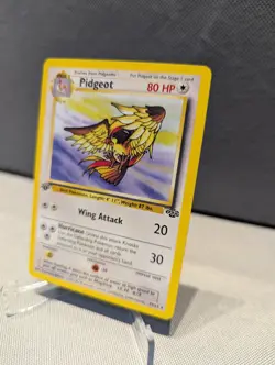 Pokemon TCG Pidgeot 24/64 Jungle 1st Edition Regular Rare 80HP Eng 1999 - Image 3
