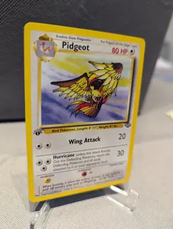 Pokemon TCG Pidgeot 24/64 Jungle 1st Edition Regular Rare 80HP Eng 1999 - Image 4