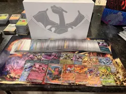 pokemon tcg destined rivals bulk 275 cards 17 ex,1 trainer, common/uncommon/holo - Image 1