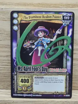 2006 One Piece Passage to the Grand Line CCG Ms. April Fools Day Foil Card CH058 - Image 1