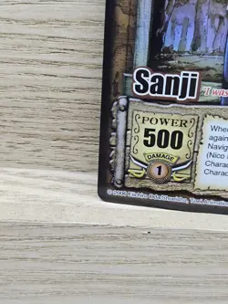 One Piece Passage to the Grand Line CCG Sanji A Feminist Foil Card CH088 (83) - Image 3