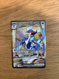 Quaquaval EX 260/193 Paldea Evolved Special Illustration Rare Card - SPANISH - Image 1